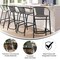 Flash Furniture Lila  Commercial Grade Gray Rattan Indoor-Outdoor Restaurant Barstool, PK4 4-SDA-AD632032R-GY-GG - alternate 19